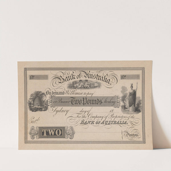 Craven Bank one pound note (1820-1829) by Perkins & Heath