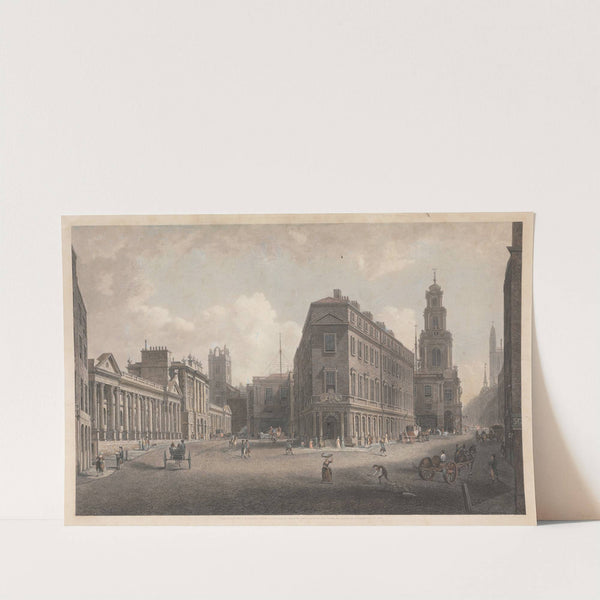 Bank of England Royal Exchange (1800) by William Marlow