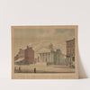 Bank of Pennsylvania, South Second Street, Philadelphia. (1800) by William Russell Birch