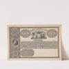 Douglas & Isle of Man Bank one pound note (1820-1829) by Perkins & Heath