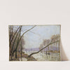 Bank of the Seine in Autumn (1876) by Alfred Sisley