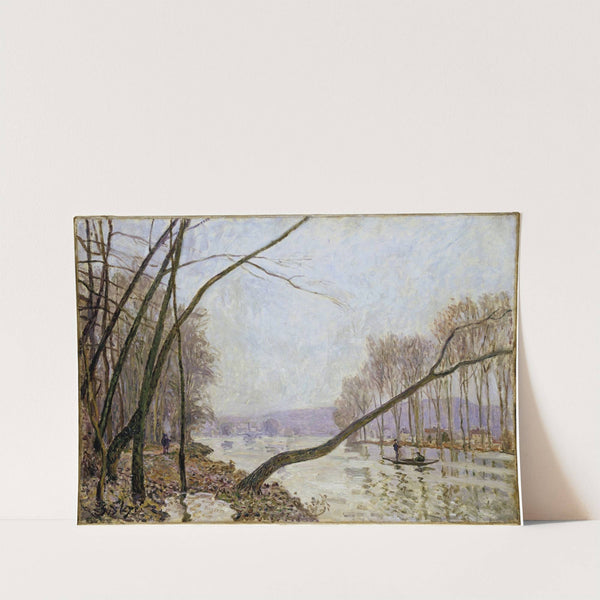 Bank of the Seine in Autumn (1876) by Alfred Sisley