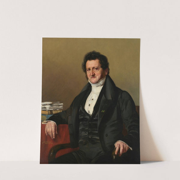 Banker David Seligmann, Freiherr von Eichthal (1834) by Franz Xaver Winterhalter