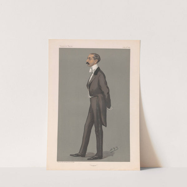 Bankers and Financiers. ‘Copper’. Reginald Ward. 13 July 1899 (1899) by Leslie Matthew Ward