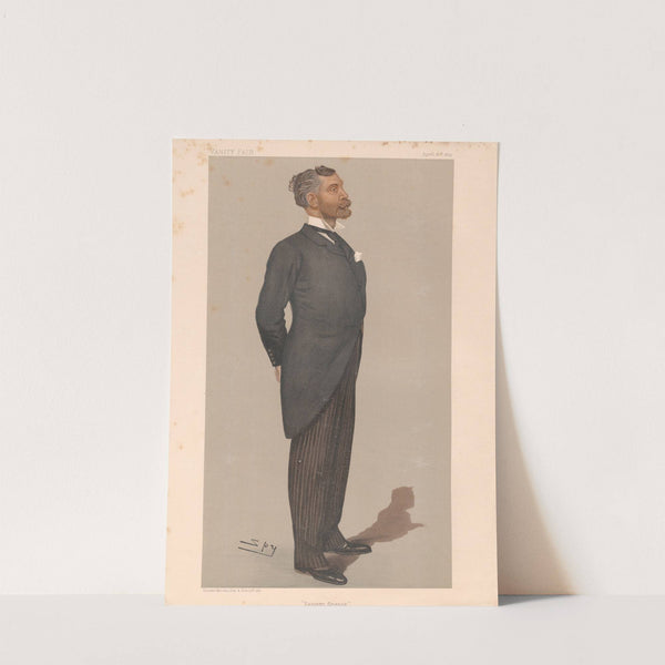 Bankers and Financiers. ‘Eastern Finance’. Sir Edgar Vincent. 20 April 1899 (1899) by Leslie Matthew Ward