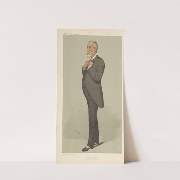 Bankers and Financiers. Mr. Samuel Hope Morley. 1 April 1905 (1905) by Leslie Matthew Ward