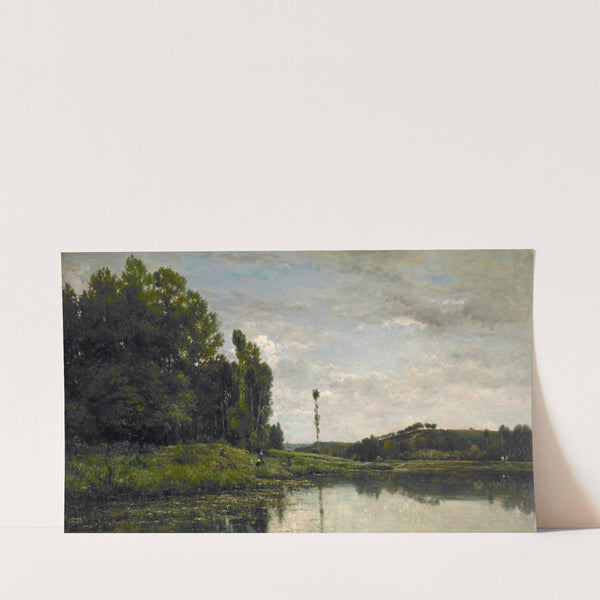 Banks of the Oise at Auvers (1863) by Charles François Daubigny
