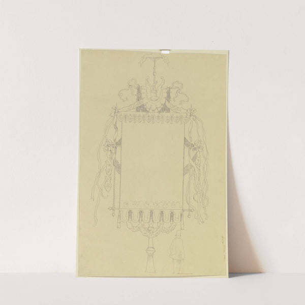 Banner decoration (1849) by Eduard von Steinle