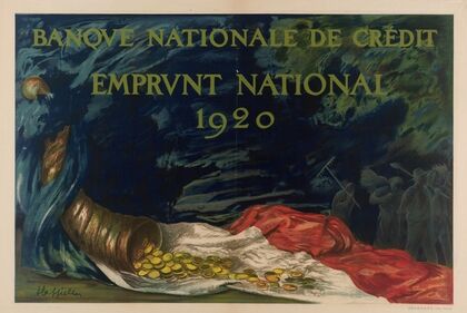 Banque Nationale de Crédit. Emprunt national 1920 (1920)