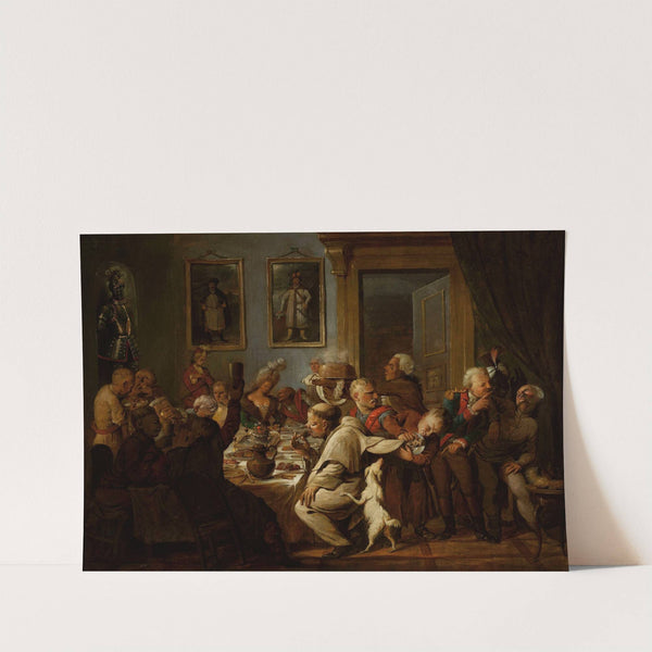 Banquet at Radziwiłł’s by Aleksander Orłowski