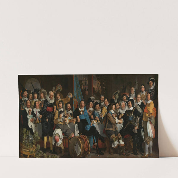 Banquet at the Crossbowmen’s Guild in Celebration of the Treaty of Münster (1648) by Bartholomeus van der Helst