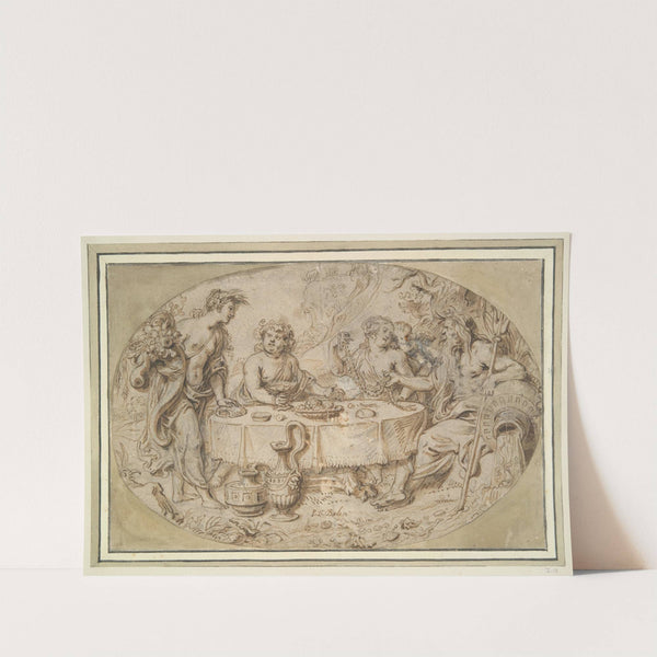Banquet of Ceres, Bacchus, Venus, and Neptune by Peiter van Balen