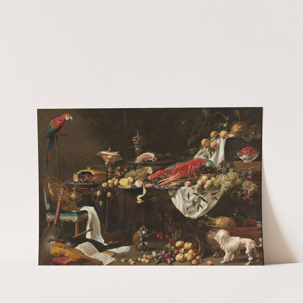 Banquet Still Life by Adriaen van Utrecht