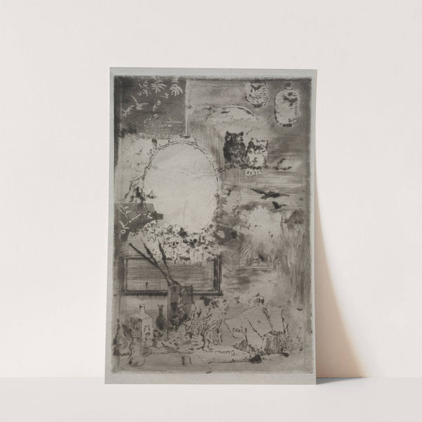 Baptism in the Japanese Style (1887) by Félix Hilaire Buhot