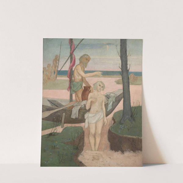 Baptism in the Jordan River (1909) by Tadeusz Makowski