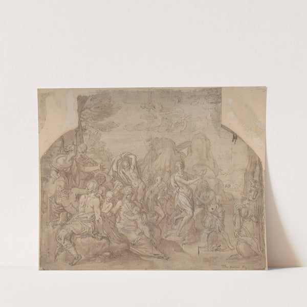 Baptism of Christ by Maerten De Vos