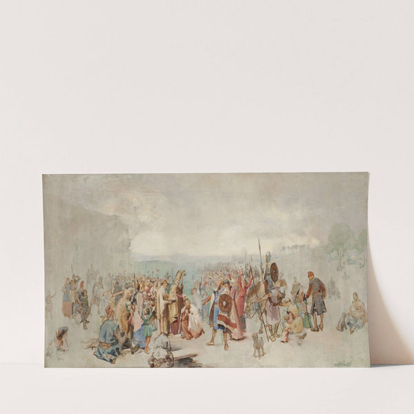 Baptism of Olof Skötkonung by Axel Kulle