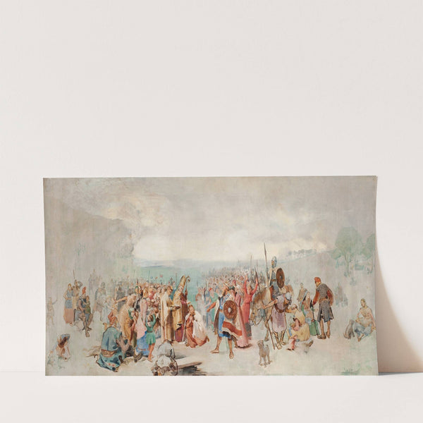 Baptism of Olof Skötkonung by Axel Kulle