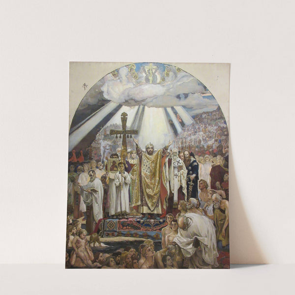 Baptism of Russia by Victor Mikhailovich Vasnetsov