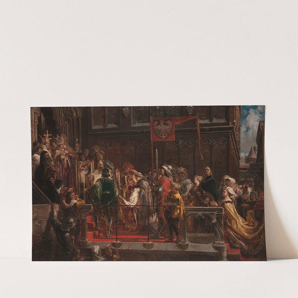 Baptism of Władysław Warneńczyk, 18 February 1425 (1881) by Jan Matejko