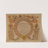 Baptismal Certificate by American 20th Century
