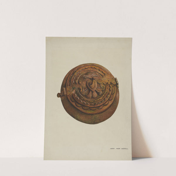 Baptismal Font by Harry Mann Waddell