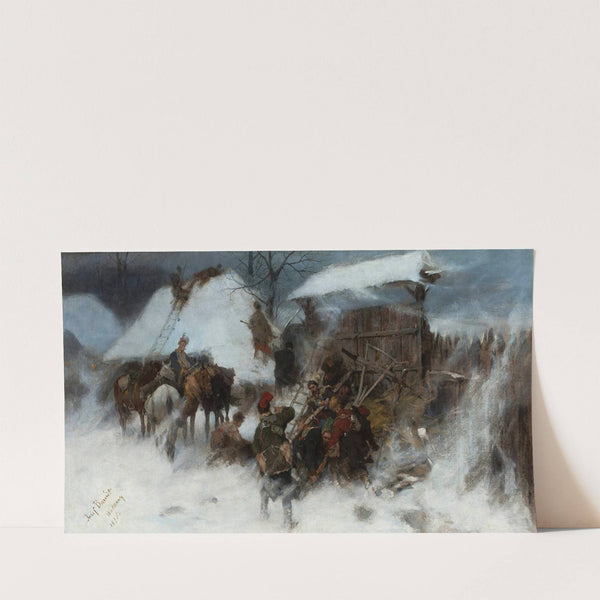 Bar confederates (1875) by Jozef Brandt