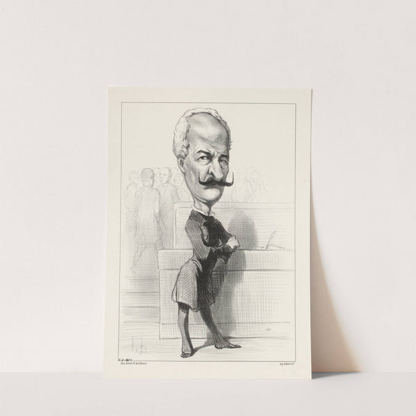 Baraguay-d’Hilliers (1848-1849) by Honoré Daumier