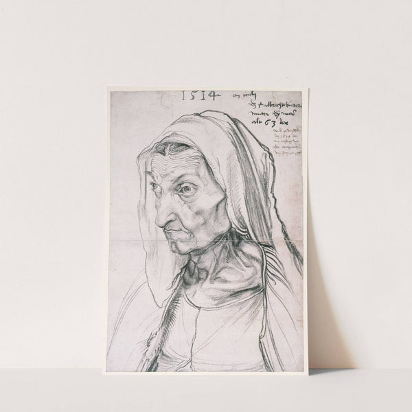 Barbara Dürer, the artist’s mother (1514) by Albrecht Dürer