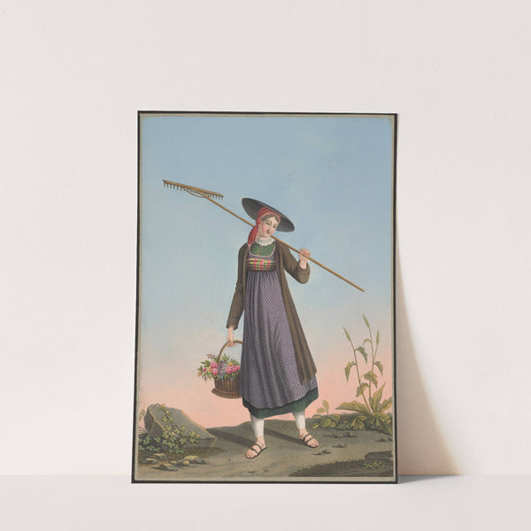 Barbe Pellegrini, De Vallegio au Canton du Tessin (1825-1830) by Jean Emmanuel Locher