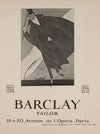 Barclay Tailor. 18 & 20, Avenue de l’Opéra – Paris (1923)