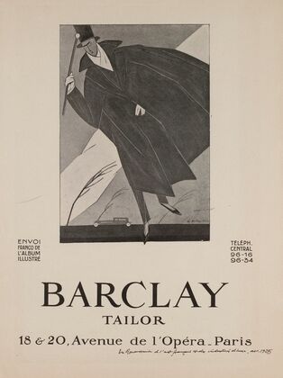 Barclay Tailor. 18 & 20, Avenue de l’Opéra – Paris (1923)