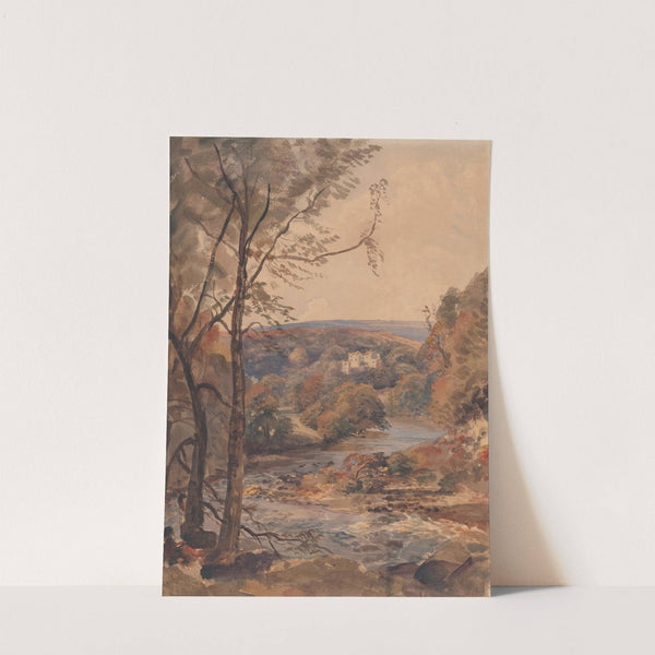 Barden Tower, Yorkshire by Peter DeWint