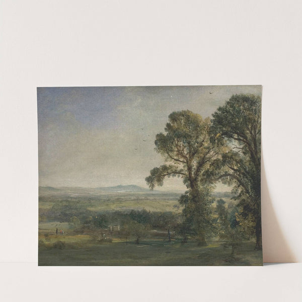 Bardon Hill, Coleorton Hall by John Constable