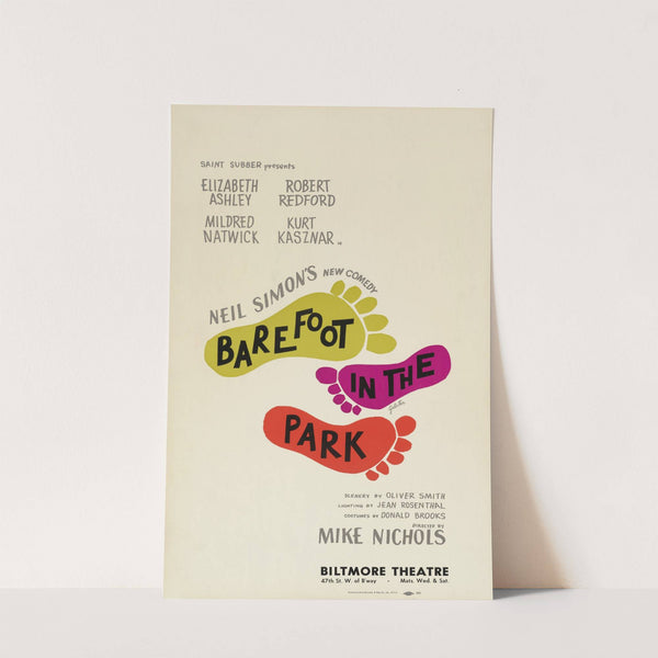 Barefoot in the Park at the Biltmore Theatre (1963) by Robert Galster