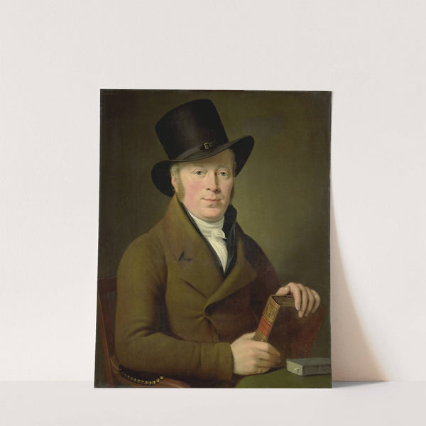 Barend Klijn Barendsz (1774-1829), Poet (1813) by Adriaan de Lelie
