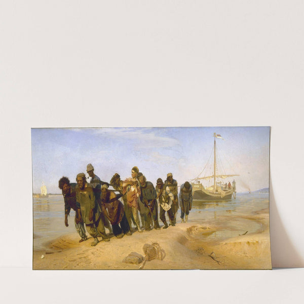 Barge Haulers on the Volga by Ilya Efimovich Repin