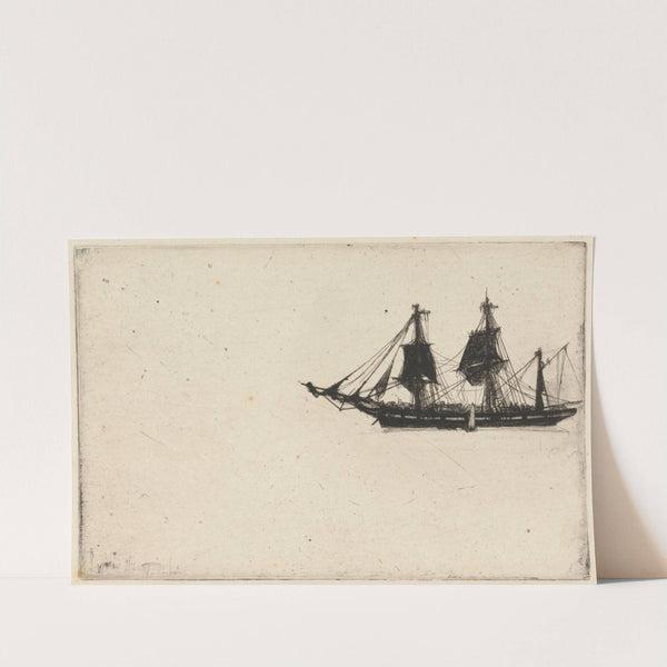 Bark Refitting by Francis Seymour Haden