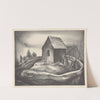 Barn and Tree by Charles Henry Alston