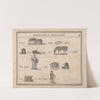 Barns, Bellows, Can, Shoe, Horse, Sir, Eye, Can, Well, Man (1855) by Sherman & Co.