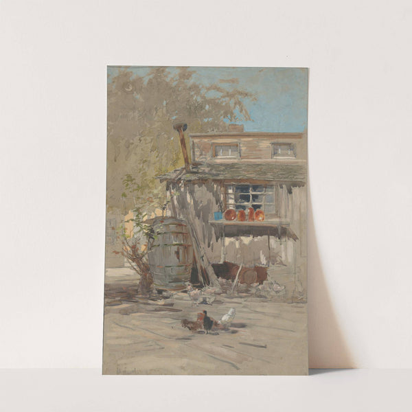 Barnyard by Francis Hopkinson Smith