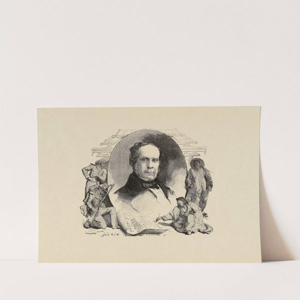 Baron Gros (1858) by Edmond Morin