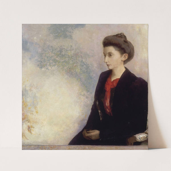 Baroness Robert de Domecy (1900) by Odilon Redon