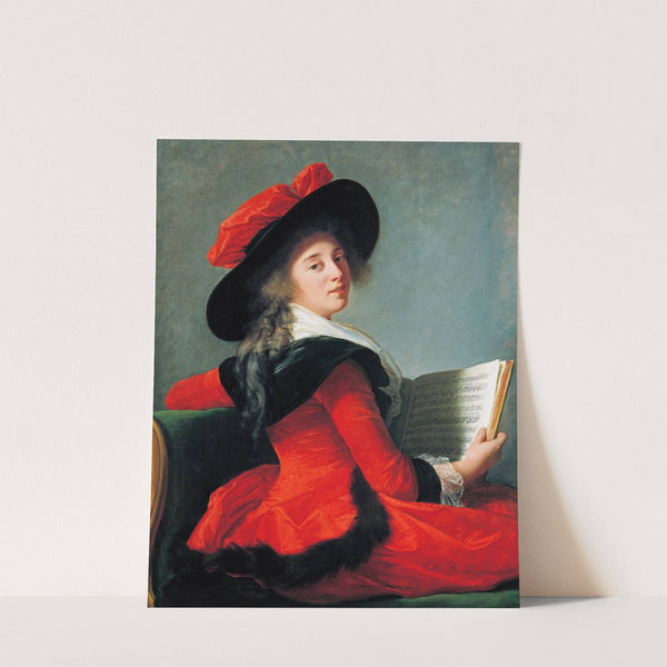 Baronne De Crussol (1785) by Elisabeth Louise Vigée Le Brun