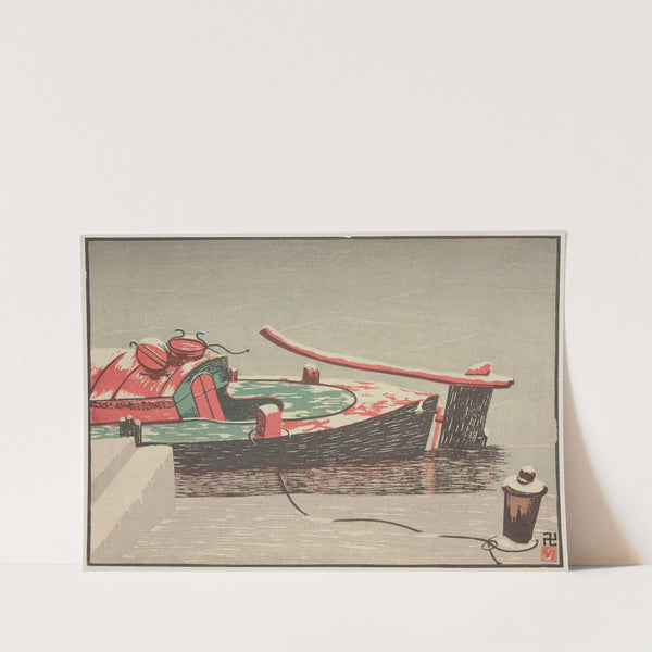 Barque à Norwich, Angleterre (1908-1912) by Prosper Alphonse Isaac