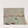 Barques et voiliers à Ouistreham by Louis Valtat