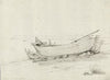 Barques sur la plage de Torre dell ‘Annunziata