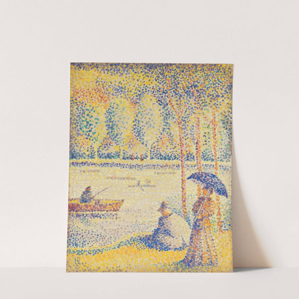 Barques sur le canal by Hippolyte Petitjean