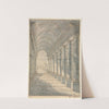 Barrel-Vaulted Arcade Rendered in Perspective (c. 1780–96) by Francesco Battaglioli