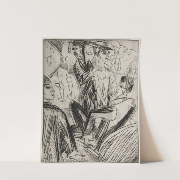 Bartanz (1914) by Ernst Ludwig Kirchner